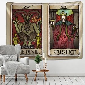 Tarot 2 In One Wall Hanging Tapestry